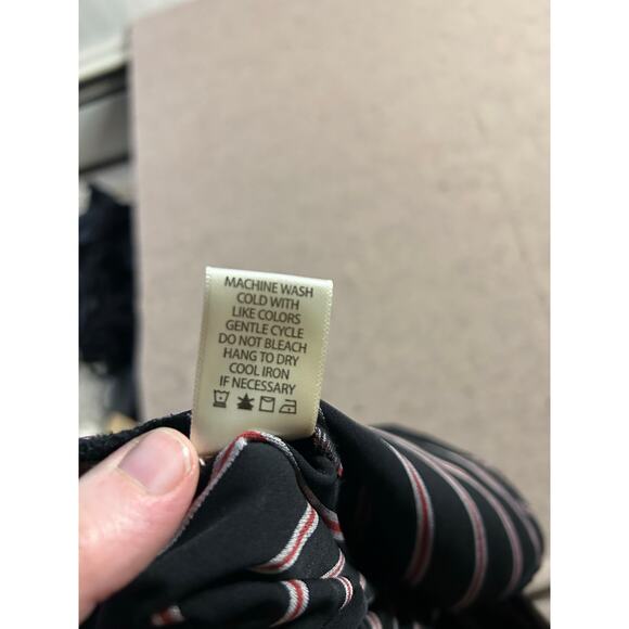 Max Studio Small Stripe Crop Palazzo Pants - Picture 7 of 7